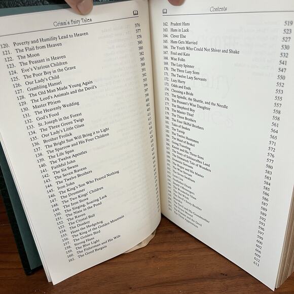 Grimm's Fairy Tales Leather Bound Hardcover Book Borders Classics 2001 - Picture 10 of 15